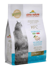 Almo Nature HFC Cibo Secco Merluzzo Per Gatti Adulti Sterilizzati Sacco 300g-2