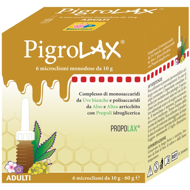 Pigrolax Microclisma Adulti 6x10g - 2