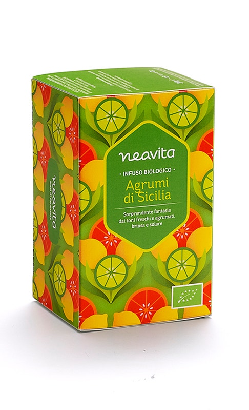 Neavita Infuso Biologico Agrumi di Sicilia 15 Filtri-1