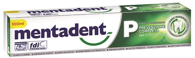Mentadent P Dentifricio 100ml-1