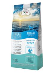 Marpet Greenfish Pesce Cibo Secco Per Cani Adulti Taglia Medium Sacco 12Kg-2