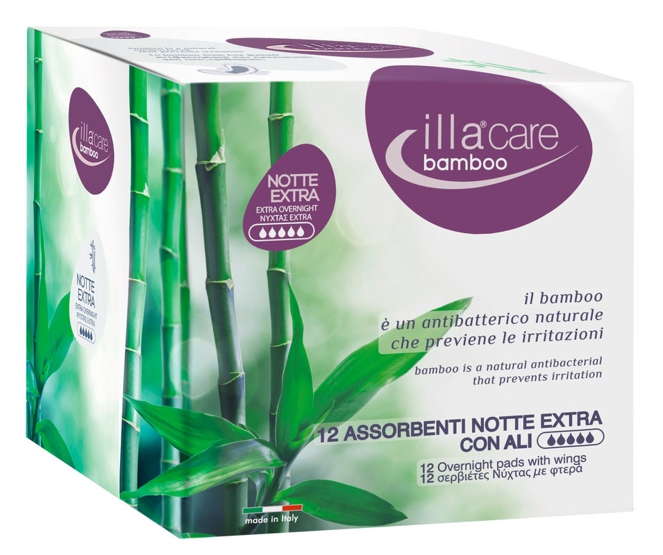 Illa Care Bamboo Notte Extra 12 Pezzi  - 1