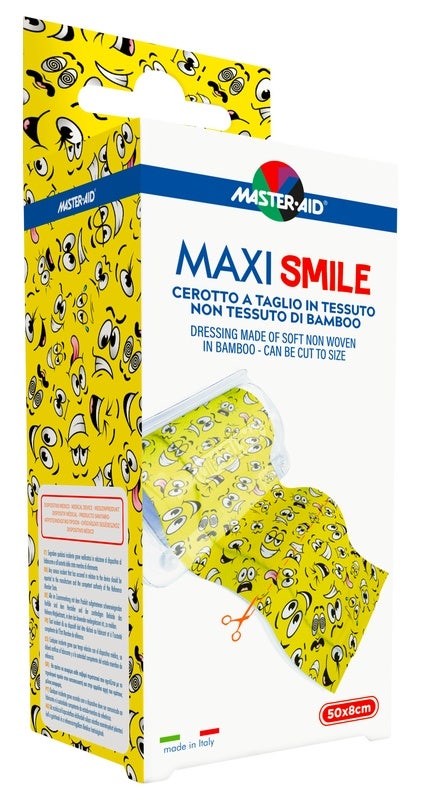 M-Aid Cerotto A Taglio Maxi Smile 50x8cm  - 1
