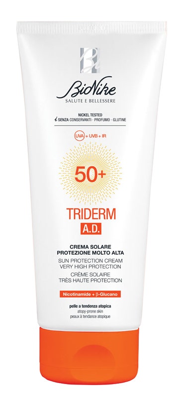 Bionike Triderm AD Crema Solare SPF50+ 200ml - 1