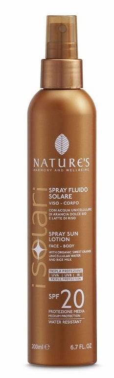 Nature's Spray Fluido Solare SPF 20 200ml  - 1