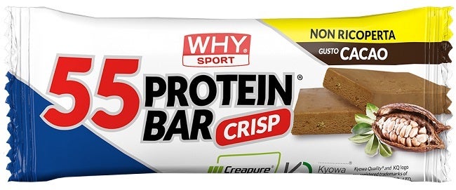 Why Sport Barretta Proteica 55 Non Ricoperta Cacao 55g-2