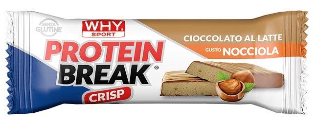 Why Sport Protein Break Crisp Barretta Cioccolato Al Latte E Nocciola 30g-2