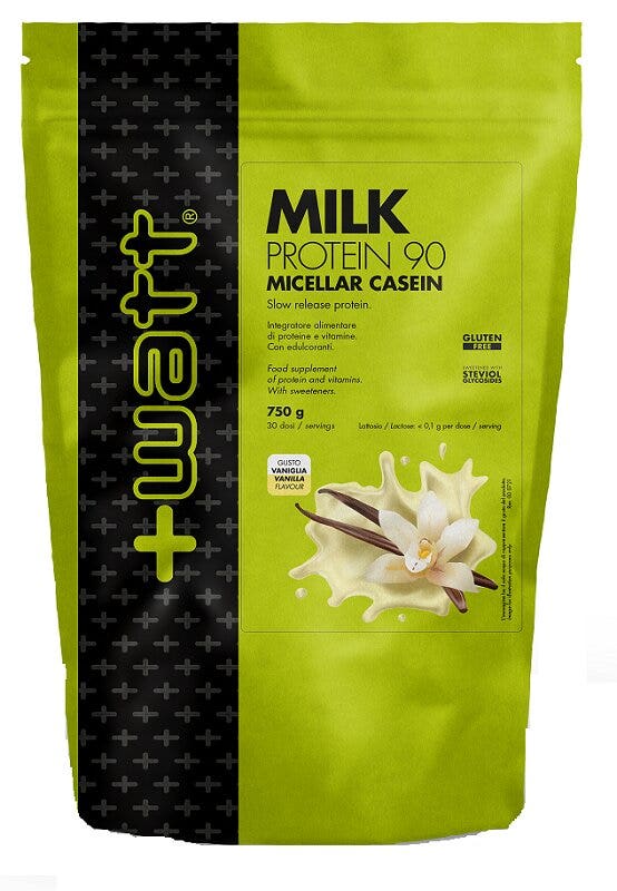 +Watt Milk Protein 90 Doypack Gusto Vaniglia 750g-2