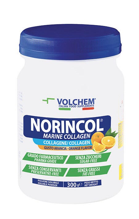 Volchem Norincol Marine Collagen Gusto Arancia 300g-2