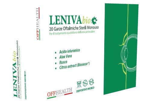 Offhealth Leniva Bio Garze Oftalmiche Sterili Monouso 20 Pezzi-2