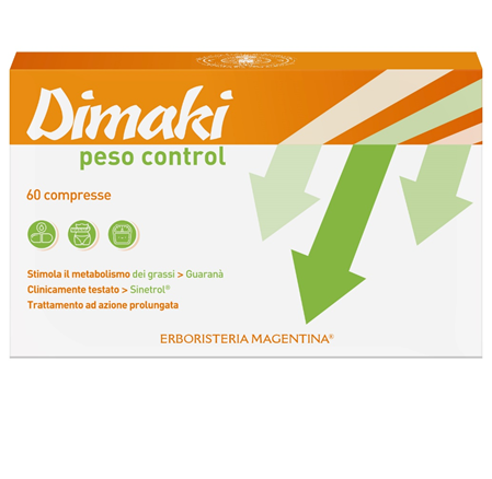 Erboristeria Magentina Dimakì Peso Control 60 Compresse-2