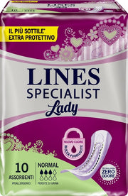 Lines Specialist Assorbenti Femminili Lady Normal 10 Pezzi-1