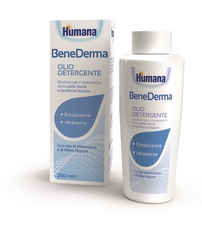 Humana Benederma Olio Detergente Corpo 250ml-1