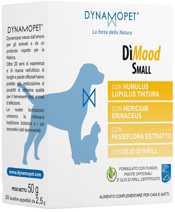 Dynamopet DìMood Small 20 Bustine 2,5g-2