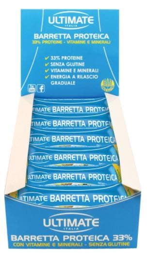 Ultimate Barrette Proteiche Gusto Banana 24 Pezzi-2