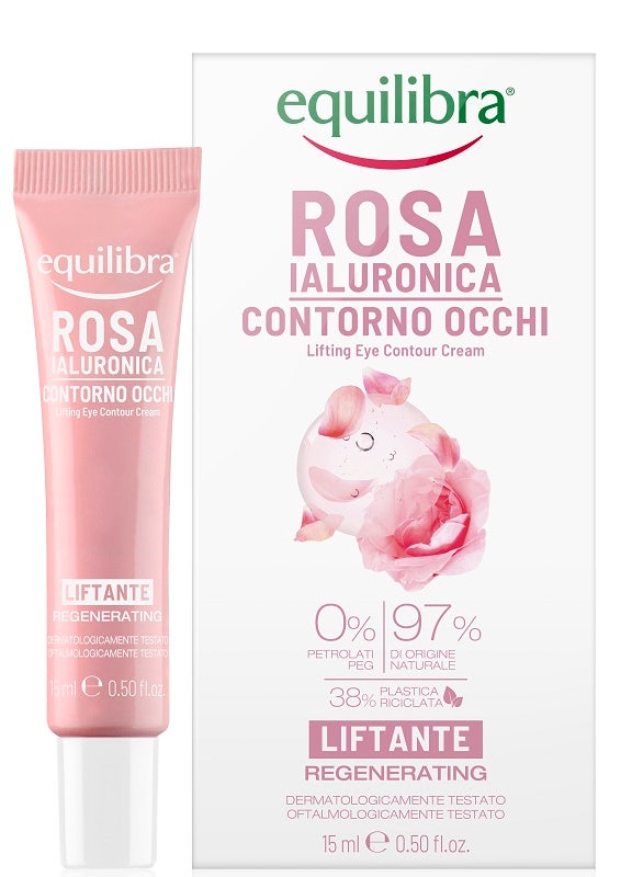 Equilibra Rosa Ialuronica Contorno Occhi Liftante 15ml-7