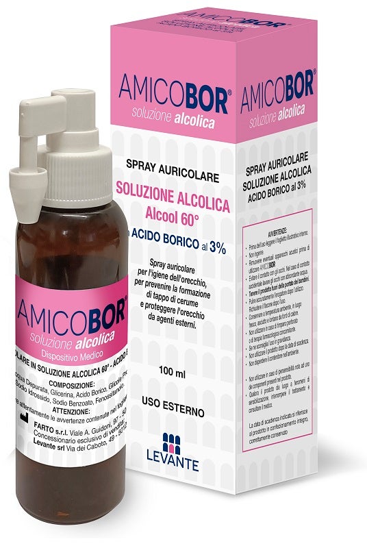Amicobor Spray Auricolare 100ml-2
