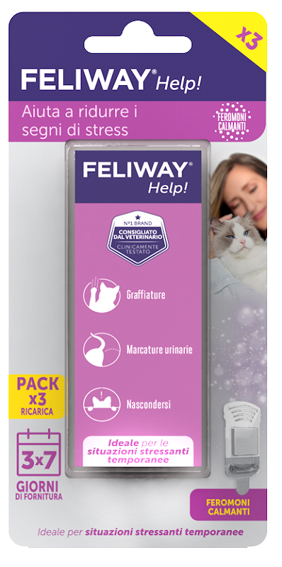 Ceva Feliway Help 3 Ricariche-2