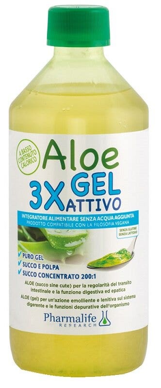 Pharmalife Aloe Gel 3x Attivo 500ml-1