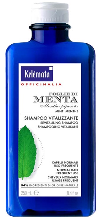 Kelemata Shampoo Vitalizzante Foglie di Menta 250ml-1