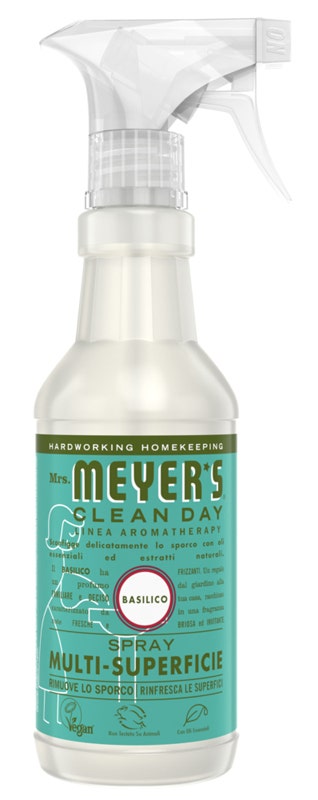 Mrs Meyer's Clean Day Spray Detergente Multi-Superficie Profumo Basilico 473ml-1