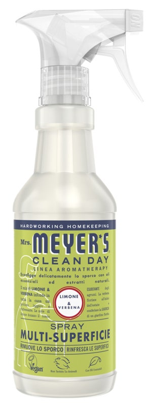 Mrs Meyer's Clean Day Spray Detergente Multi-Superficie Profumo Limone Verbena 473ml-1