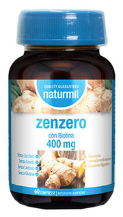 Naturmil Zenzero 400mg Con Biotina 60 Compresse-2