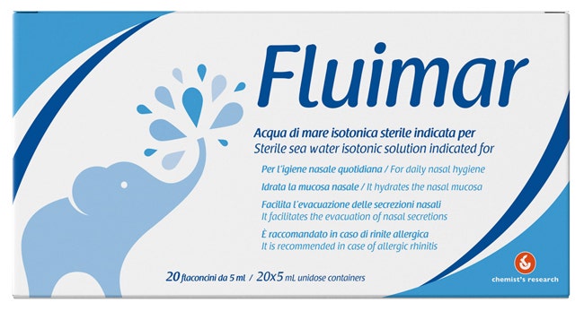 Fluimar Acqua Di Mare Isotonica 20 Fiale Da 5ml-2