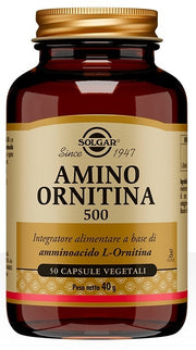Solgar Amino Ornitina 500 50 Capsule Vegetali  -1