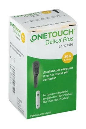 Onetouch Delica Plus Lancette Pungidito 200 Pezzi-2