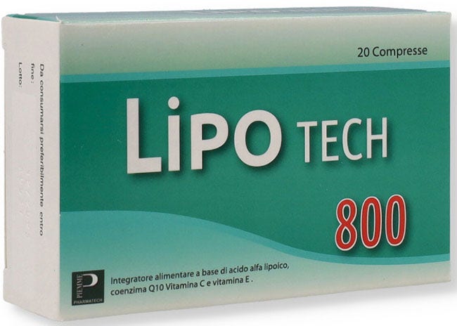 Lipotech 800 20 Compresse-2
