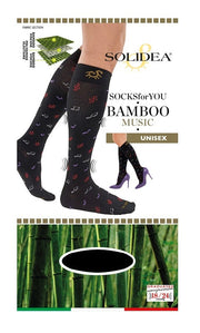 SOCKS FY BAMBOO MUSIC NERO S-2
