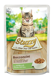 Stuzzy Bocconcini Con Vitello Per Gatti Adulti Bustina 85g-2