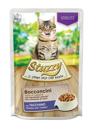 Stuzzy Sterilized Bocconcini Con Tacchino Gatti Adulti Bustina 85g-2