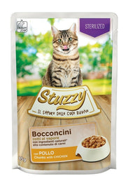 Stuzzy Sterilized Bocconcini Con Pollo Gatti Adulti Bustina 85g-2