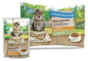 Stuzzy Bocconcini Con Pollo/Vitello Cibo Umido Gatti Adulti Multipack 4x85g-2