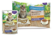 Stuzzy Bocconcini Con Pollo/Tacchino Cibo Umido Gatti Adulti Multipack 4x85g-2