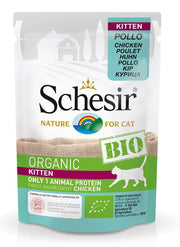 Schesir Organic Bio Paté Al Pollo Per Gattini Bustina 85g-2