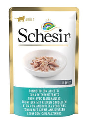 Schesir Tonnetto Con Alicette In Jelly Cibo Umido Gatti Adulti Bustina 85g-2