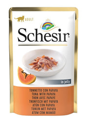 Schesir Tonnetto Con Papaya In Jelly Cibo Umido Gatti Adulti Bustina 85g-2