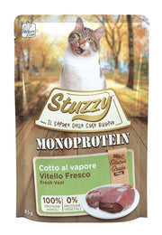 Stuzzy Monoprotein Bocconcini Con Vitello Per Gatti Adulti Bustina 85g-2