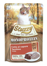 Stuzzy Monoprotein Bocconcini Con Tacchino Per Gatti Adulti Bustina 85g-2