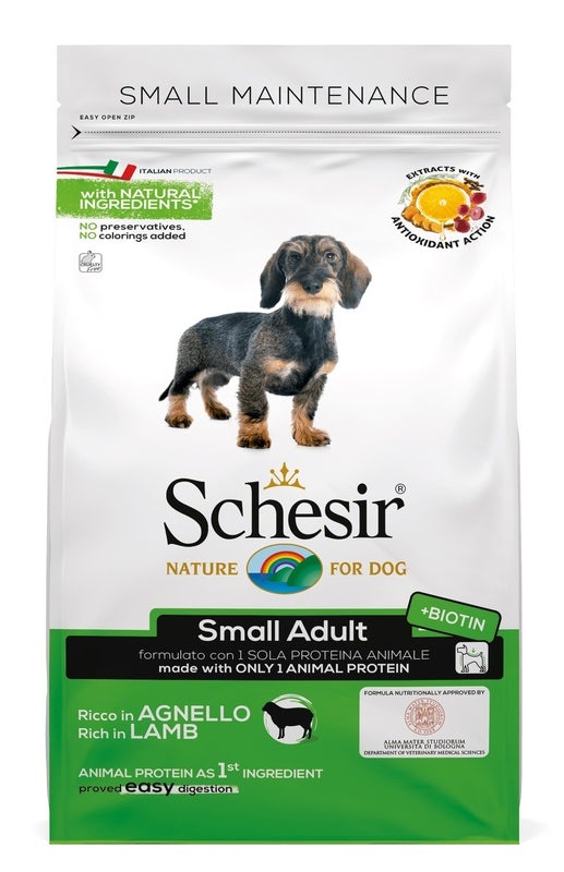 Schesir Maintenance Crocchette Con Agnello Per Cani Adulti Taglia Piccola Sacco 2kg-2