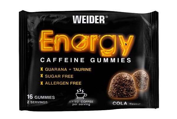 WEIDER ENERGY GUMMIES 16CARAM-1