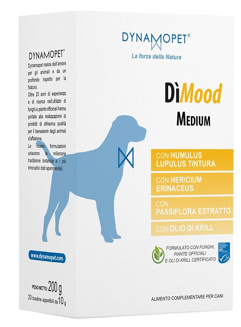 Dimood Medium Alimento Complementare Per Cani 20 Bustine-1