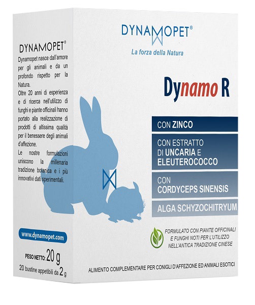 Dynamo R Alimento Complementare Per Conigli 20 Bustine-2