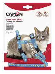 Camon Parure Pettorina+Guinzaglio Per Gatti-2