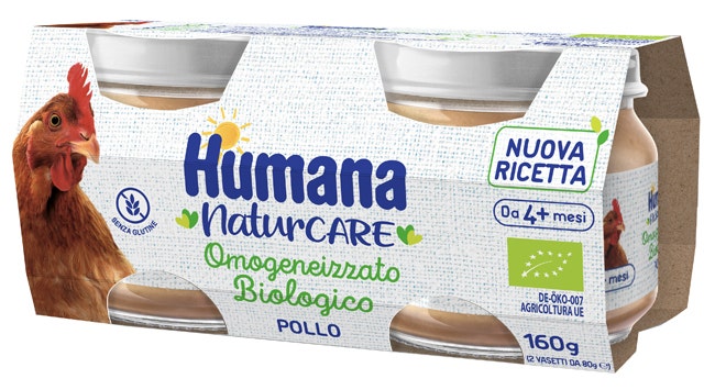 Humana Omogeneizzato Pollo Bio 2x80g-1