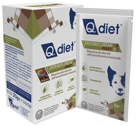 Q.Vet Q. Diet Enteroflerene Fast Per Cani 10 Bustine-2