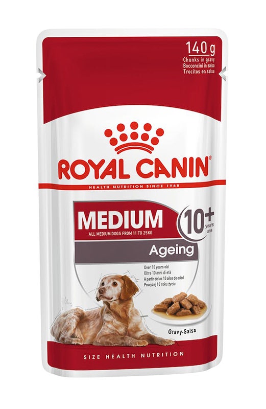 Royal Canin Medium Ageing 10+ Bocconcini In Salsa Per Cani 140g-2